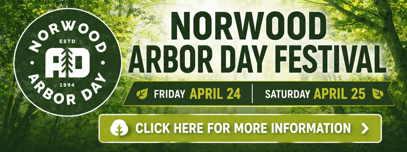 Norwood Arbor Day Banner